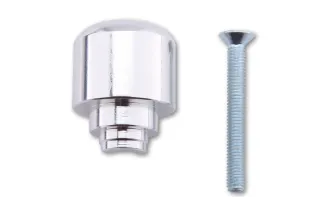 Embouts de guidon&nbsp;HIGHSIDER smart pour guidons originaux - chromé