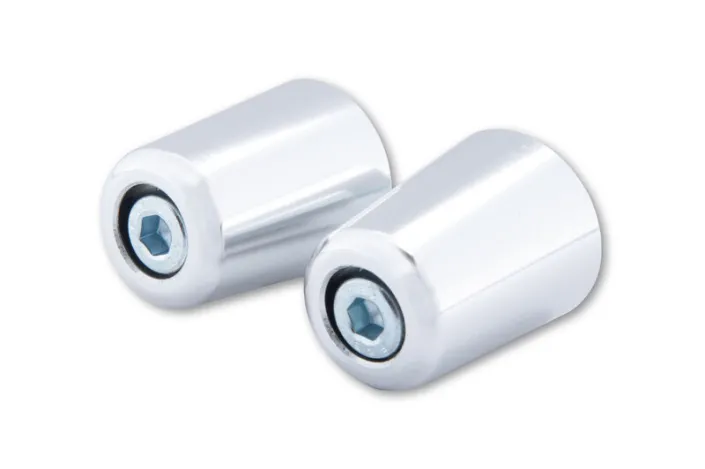 Embouts de guidon&nbsp;HIGHSIDER pour guidons originaux - chromé