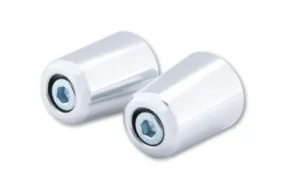 Embouts de guidon&nbsp;HIGHSIDER pour guidons originaux - chromé