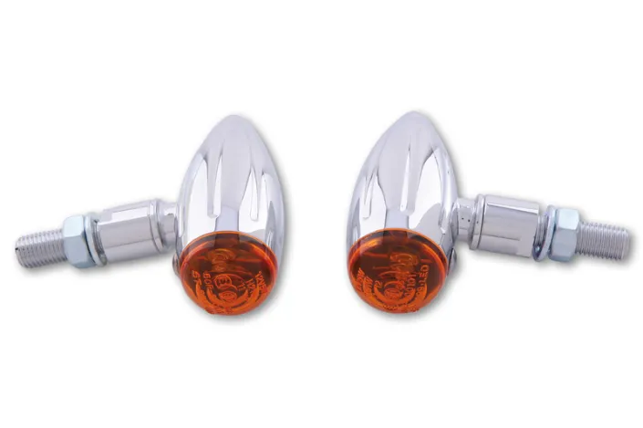 Clignotants HIGHSIDER smart MICRO-BULLET - chromé