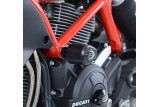 Tampons de protection R&G RACING Aero noir Ducati Monster 797