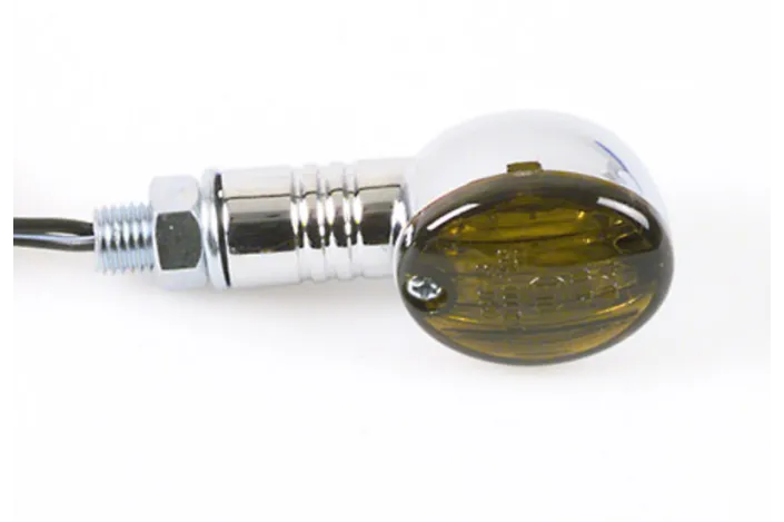 Clignotant HIGHSIDER smart MICRO-FLASH - verre chromé