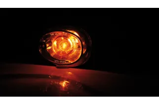 Clignotants HIGHSIDER smart OVAL - orange