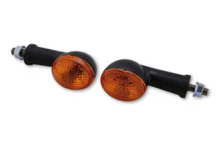 Clignotants HIGHSIDER smart OVAL Mini - noir