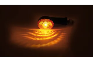 Clignotants HIGHSIDER smart OVAL Mini - noir