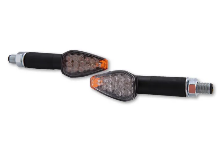 Clignotants LED HIGHSIDER smart PEAK - noir