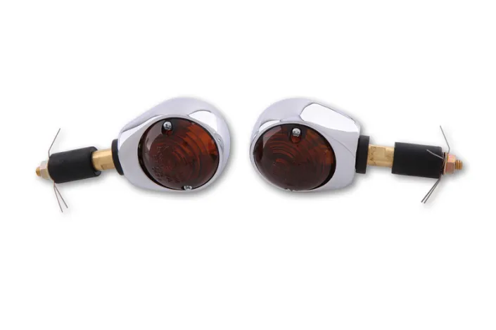 Clignotant de guidon HIGHSIDER smart OCHSENAUGE - verre fumé