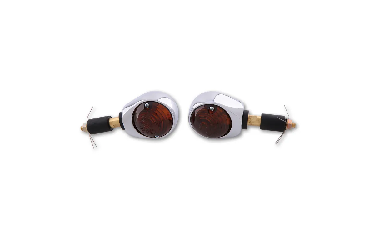 Clignotant de guidon HIGHSIDER smart OCHSENAUGE - verre fumé