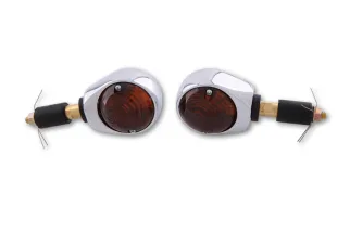 Clignotant de guidon HIGHSIDER smart OCHSENAUGE - verre fumé