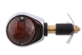 Clignotant de guidon HIGHSIDER smart OCHSENAUGE - verre fumé