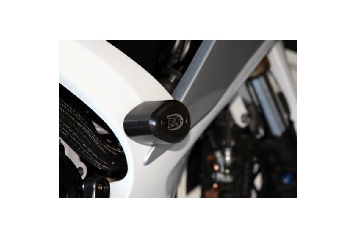 Tampons de protection R&G RACING Aero noir Suzuki GSX-R600/750
