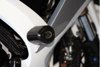 Tampons de protection R&G RACING Aero noir Suzuki GSX-R600/750