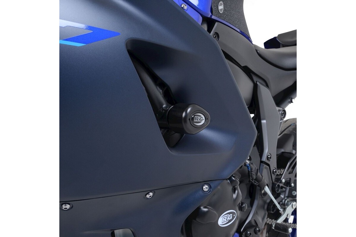 Tampons de protection R&G RACING Aero Race - noir Yamaha R7