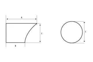 Feu arrière LED HIGHSIDER smart NOSE - rouge