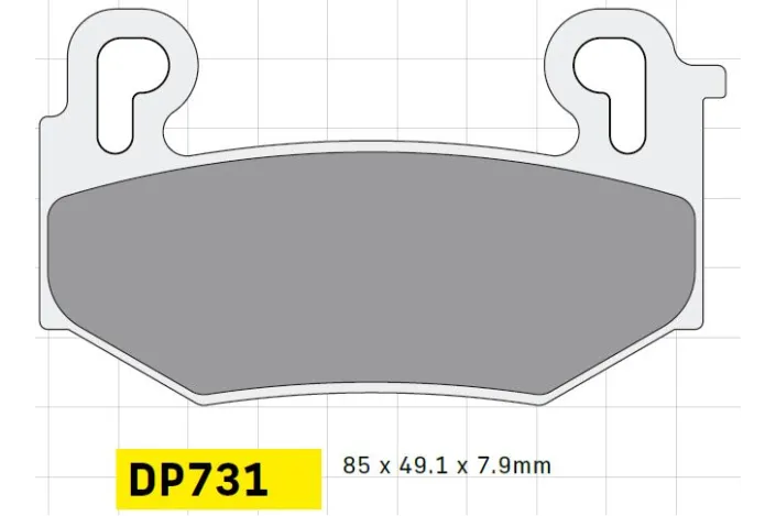 BRAKE PAD SINTRD DP731