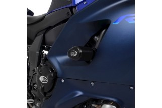 Tampons de protection R&G RACING Aero - noir Yamaha R7