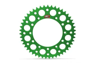 Couronne RENTHAL aluminium Ultra-Light anti-boue 112U - 520