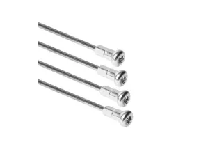 Jeu de rayons HAAN WHEELS pour moyeu OEM - 28 rayons