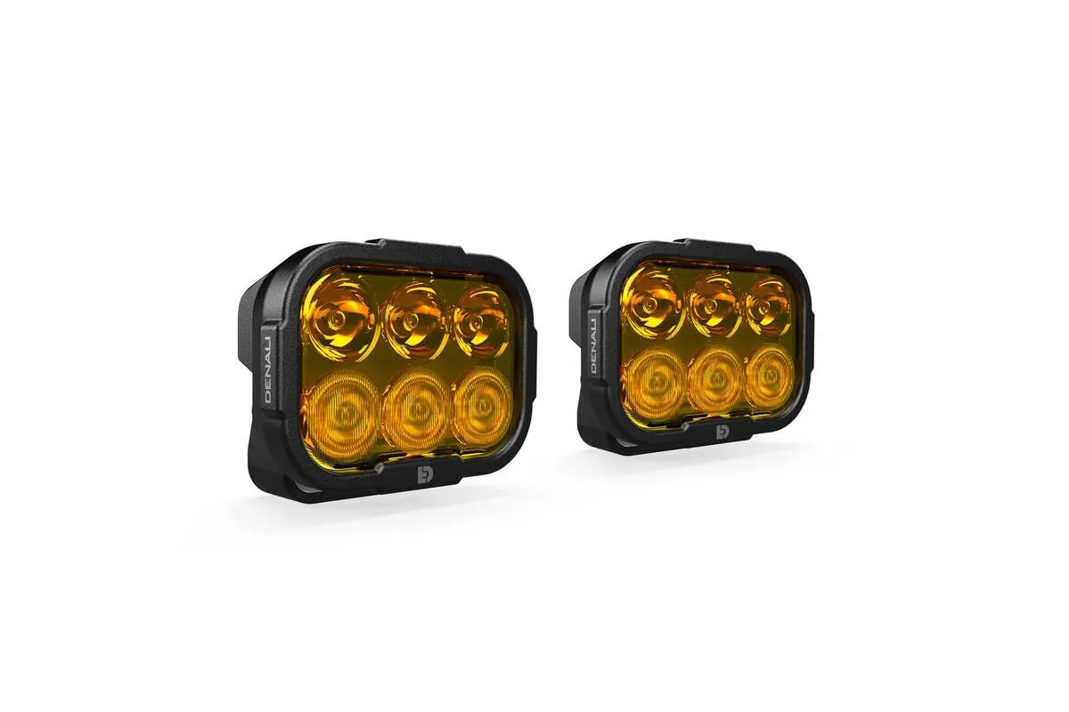 Kit d'éclairage universel DL6 lentille orange avec câblage Premium