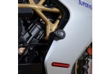 Tampons de protection R&G RACING Aero - noir MV Agusta Superveloce 800