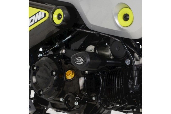 Tampons de protection R&G RACING Aero - noir Honda MSX 125 GROM