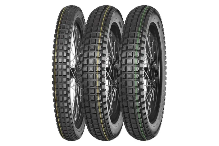 Pneu MITAS ENDURO HYBRID 120/100-18 (4.00-18) 68P TL/TT SUPER LIGHT GREEN M+S