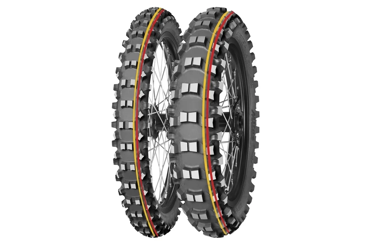 Pneu MITAS TERRA FORCE-MX SM 120/80-19 NHS 63M TT SOFT TO MEDIUM RED YELLOW