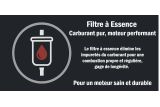 Filtre à essence moto off-road – purification du carburant pour des performances optimales.