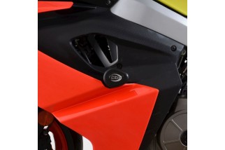 Tampons de protection R&G RACING Aero - noir Aprilia RS660