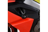 Tampons de protection R&G RACING Aero - noir Aprilia RS660