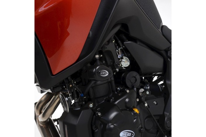 Tampons de protection R&G RACING Aero - noir Yamaha Tracer 7