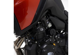 Tampons de protection R&G RACING Aero - noir Yamaha Tracer 7