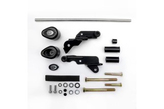 Tampons de protection R&G RACING Aero - noir Suzuki Hayabusa