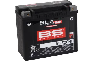 Batterie BS BATTERY SLA Max sans entretien activée usine - BGZ20HL