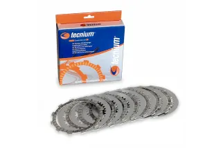 Kit disques garnis + lisses d'embrayage TECNIUM