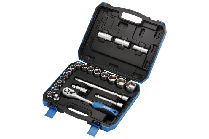 Jeu de douilles métriques DRAPER - 1/2" (24 pièces)