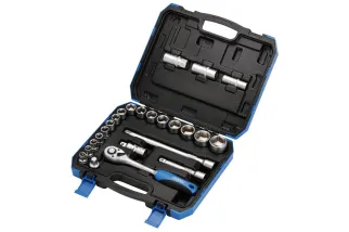 Jeu de douilles métriques DRAPER - 1/2" (24 pièces)