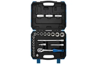 Jeu de douilles métriques DRAPER - 1/2" (24 pièces)