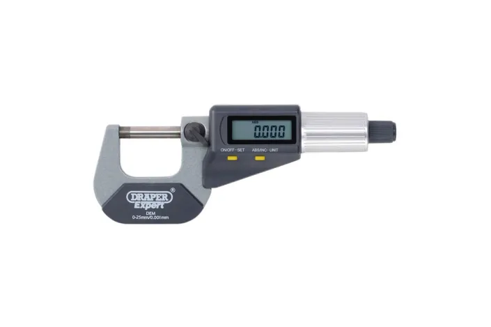 Micromètre externe numérique DRAPER Expert - 0-25 mm