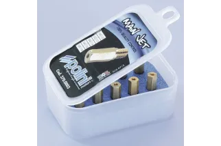 Polini main jet pack. 10 jets for Keihin/PWK carburetor, 100/118 (370.0003)