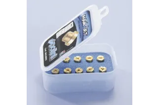 Polini jet pack. 10 jets (Dell'Orto type) of 5 mm, size 110 to 128 (360.0007)