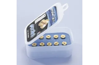 Polini jet pack. 10 jets (Dell'Orto type) of 6 mm, 100/118 (362.0004)