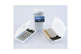 Boîte de galets POLINI 16x13mm 3,5-4-4,5-5gr - 24 pièces