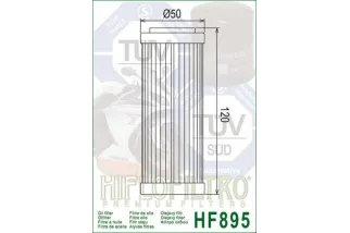 Filtre à huile HIFLOFILTRO - HF895 - Ural Motorcycle 750 (10-13)