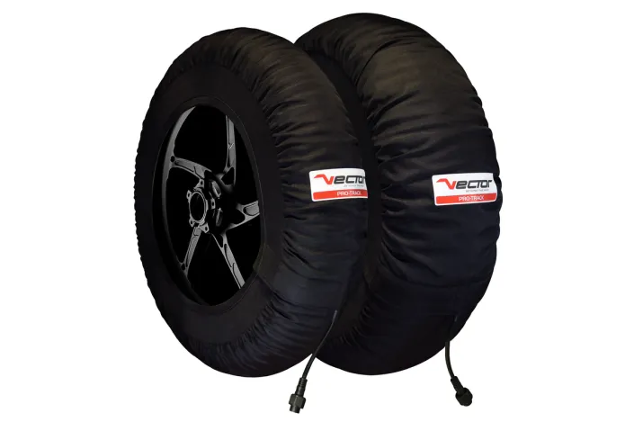 Couvertures Chauffantes VECTOR Pro-Track programmables jusqu’à 99 ºC - 120/200-17 – SBK – MOTO2