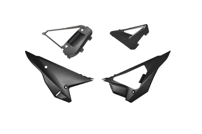 Kit plaques latérales RACETECH Revolution - noir