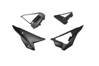 Kit plaques latérales RACETECH Revolution - noir