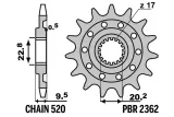 Pignon PBR acier standard 2362 - 520