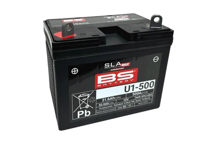 Batterie BS BATTERY SLA Max sans entretien activée usine - U1-500 FA 