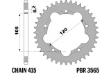Couronne PBR acier standard - 415
